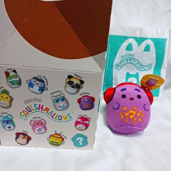 Squishmallows | Toys | Mcdonalds Squishmallows Grimace | Poshmark